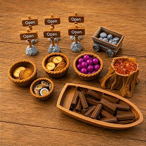 Kit de Acessórios 3D para Everdell