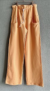 Calça de Moletom bolso estilo jeans