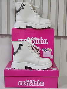 Bota Infantil Molekinha Branca