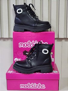 Bota Infantil Molekinha Preta