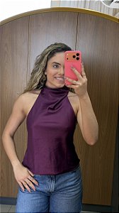 Blusa Cetim Zara