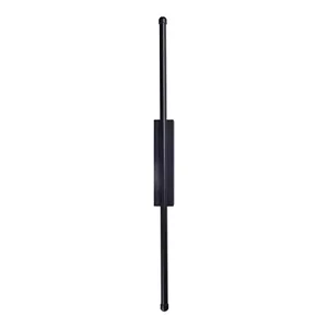 Arandela LED Preta em Metal e Silicone 12W 3000K Bivolt 80cm (DCB03143D)