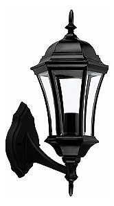 Arandela Clássica 6 Vidros 50cm Alumínio Pto