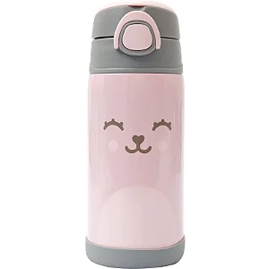 GARRAFA TÉRMICA GUMY BUBA - ROSA 400ML