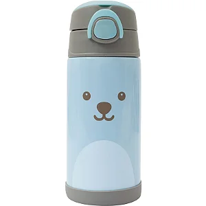 GARRAFA TÉRMICA GUMY BUBA - AZUL 400ML