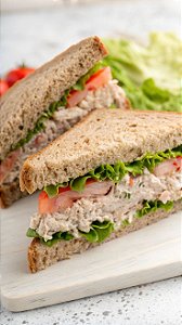 Sanduíche Natural Fresco e Saudável