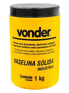 Vaselina Sólida Industrial 1kg Vonder