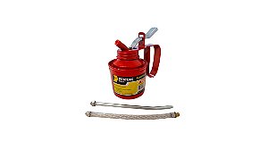 Almotolia Fertak 500 ml 2 Bicos Vermelha