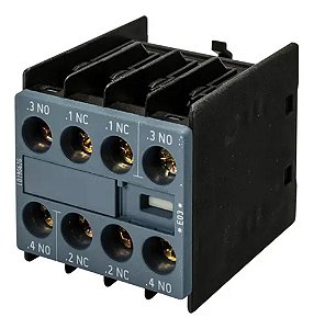 CONTATOR AUXILIAR SIEMENS 3RH2911-1FA22 24VCC 2NA+2NF