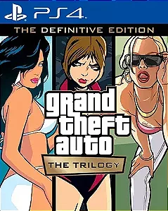 GTA - GRAND THEFT AUTO TRILOGY - PS4 - MÍDIA DIGITAL