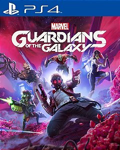GUARDIÕES DA GALÁXIA DA MARVEL - PS4 - MÍDIA DIGITAL
