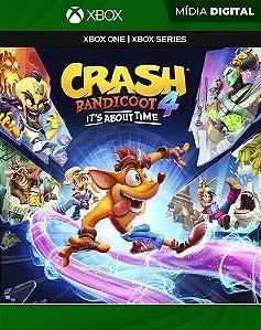 CRASH BANDICOOT 4 - XBOX ONE & SERIES S/X - MIDIA DIGITAL