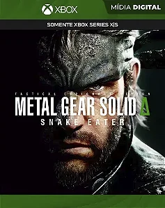 METAL GEAR SOLID SNAKE EATER - XBOX SERIES S/X - MIDIA DIGITAL