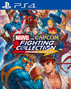 MARVEL VS CAPCOM FIGHTING COLLECTION ARCADE CLASSICS - PS4 - MÍDIA DIGITAL