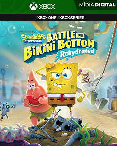 SPONGEBOB SQUAREPANTS: BATTLE FOR BIKINI BOTTOM - XBOX ONE & SERIES S/X - MÍDIA DIGITAL