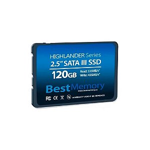 SSD 120GB SATAIII HIGHLANDER BTSDA-120G - BEST MEMORY
