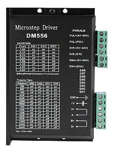 Driver Digital Para motor de Passo DM556 5.6A