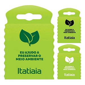 100 Sacolinhas Lixocar Ecológica Tnt Para Meio Ambiente