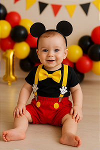 Fantasia Infantil Mickey Mouse Completa