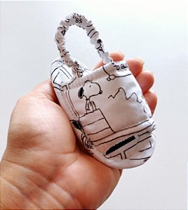 Sandália de Tecido para Bebê Snoopy