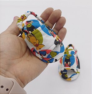 Sandália para Bebê Turma do Mickey