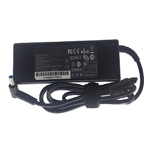 Fonte para Hp 19.5V 4.62A 90W ENVY PLUG AZUL