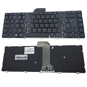 Teclado para Dell Inspirion 3421 5421 Nsk-l90sw (PT) teclas funçoes azuis