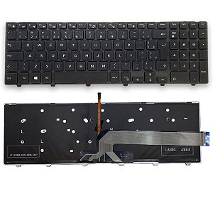 Teclado para Dell Inspiron 15 3000 3541 5547 5548 Retroiluminado