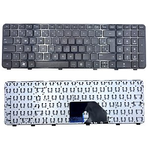Teclado para Hp DV6-6000 preto BR