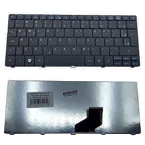 Teclado para Acer Aspire One D255 D260 532h Portugues - Preto