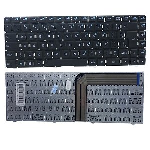 Teclado para Positivo XR3500 series slim flat L wifi F11