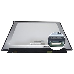 Tela 15.6" LED SLIM 30 PINOS Fosca sem hastes de parafusos 1366*768 PCB 28CM