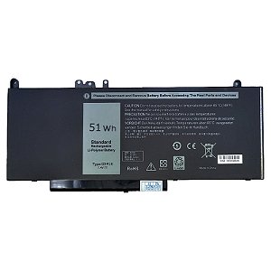 Bateria para Dell E5450 E5470 E5570 7.4V 6900mAh 51Wh TXF9M R9XM9 G5M10