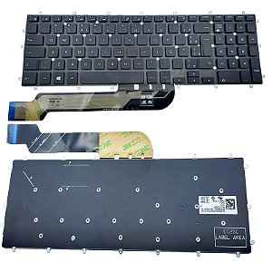 Teclado para Dell Inspiron G3-3579 G3-3779 G5-5587 G7-7588 português numerico