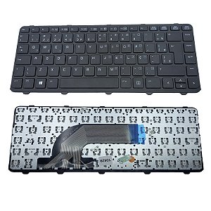 Teclado para Hp Probook 442 440 G1, 440 430 g2  com Moldura português