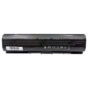 Bateria para Hp Envy 15, 17 11.1V 5200mAh 58Wh PI06