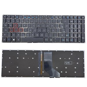 Teclado para Acer Aspire Nitro N16w3 Abnt2 32 vias