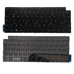 Teclado para Dell Latitude 3410 Dell Inspiron 14 7490 sem farme Preto