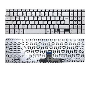Teclado para Samsung NP350xaa Np350xbe Np300e5m Np300e5k Np300e5l Expert X41 Branco