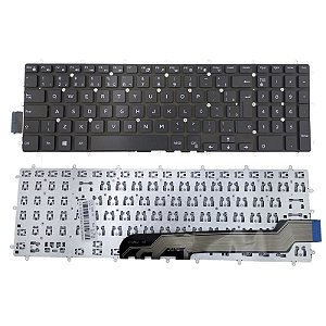Teclado para Dell Inspirion 15 5567 sem iluminação