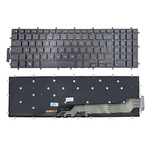 Teclado para Dell Inspiron G3-3579 G3-3779 G5-5587 G7-7588 português numerico Retroiluminado