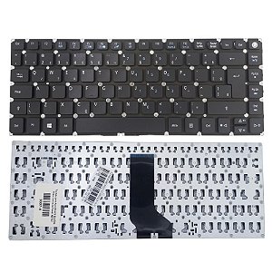 Teclado para Acer E5-473 E5-473G Preto com tecla Power ABTN2