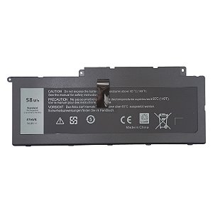 Bateria para Dell Inpirion 15 7537 17-7737 14.8V 58Wh (Type F7HVR)