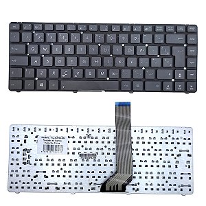 Teclado para Asus K45A K45VM A85 R400 U44 N46 P45 K4 Padrão ABNT2 com Ç
