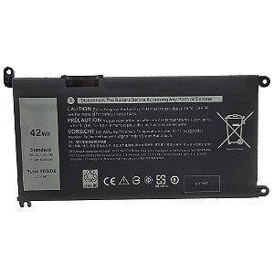 Bateria para Dell Inspirion 3400 11.46V 3500mAh 42Wh Type YRDD6