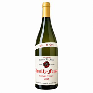 POUILLY-FUISSÉ TÊTE DE CRU "CLOS DES PROUGES" 2022 JA FERRET