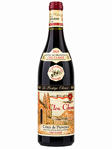 CUVÉE PRESTIGE CRU CLASSÉ OLIVIER ROUGE 2022 CLOS CIBONNE