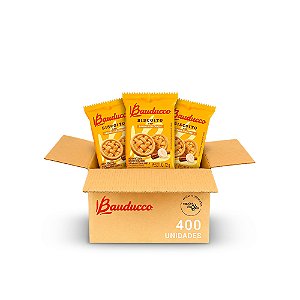 Biscoito Banana com Canela 13,9g - Caixa c/400un