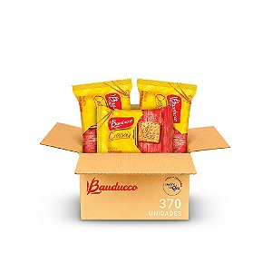 Biscoito Cream Cracker 9,5g - Caixa c/370un