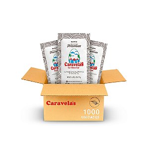 Açúcar Sachê Caravelas 5g - Caixa c/1000un